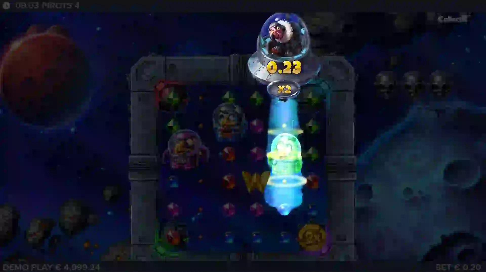 El Bandido captura un ave para el duelo