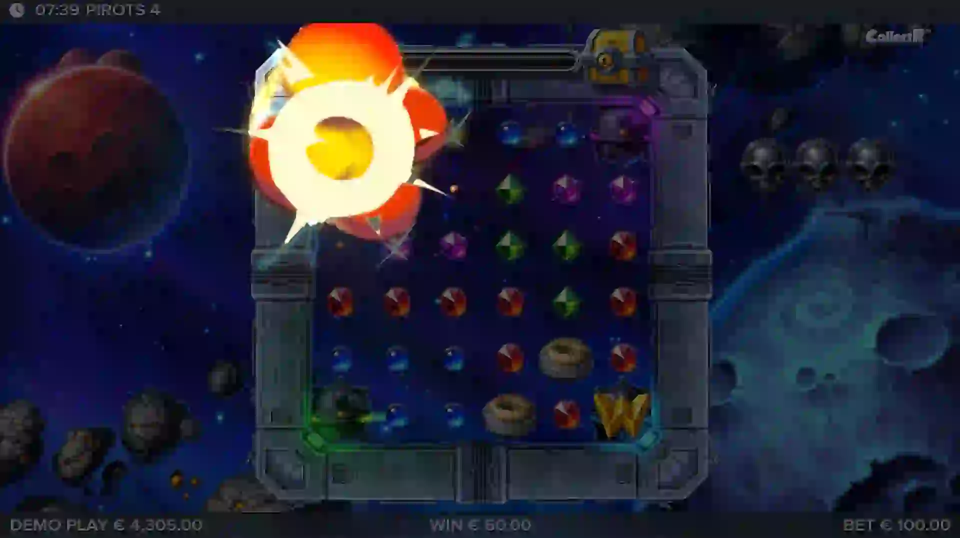 Explosión de la bomba