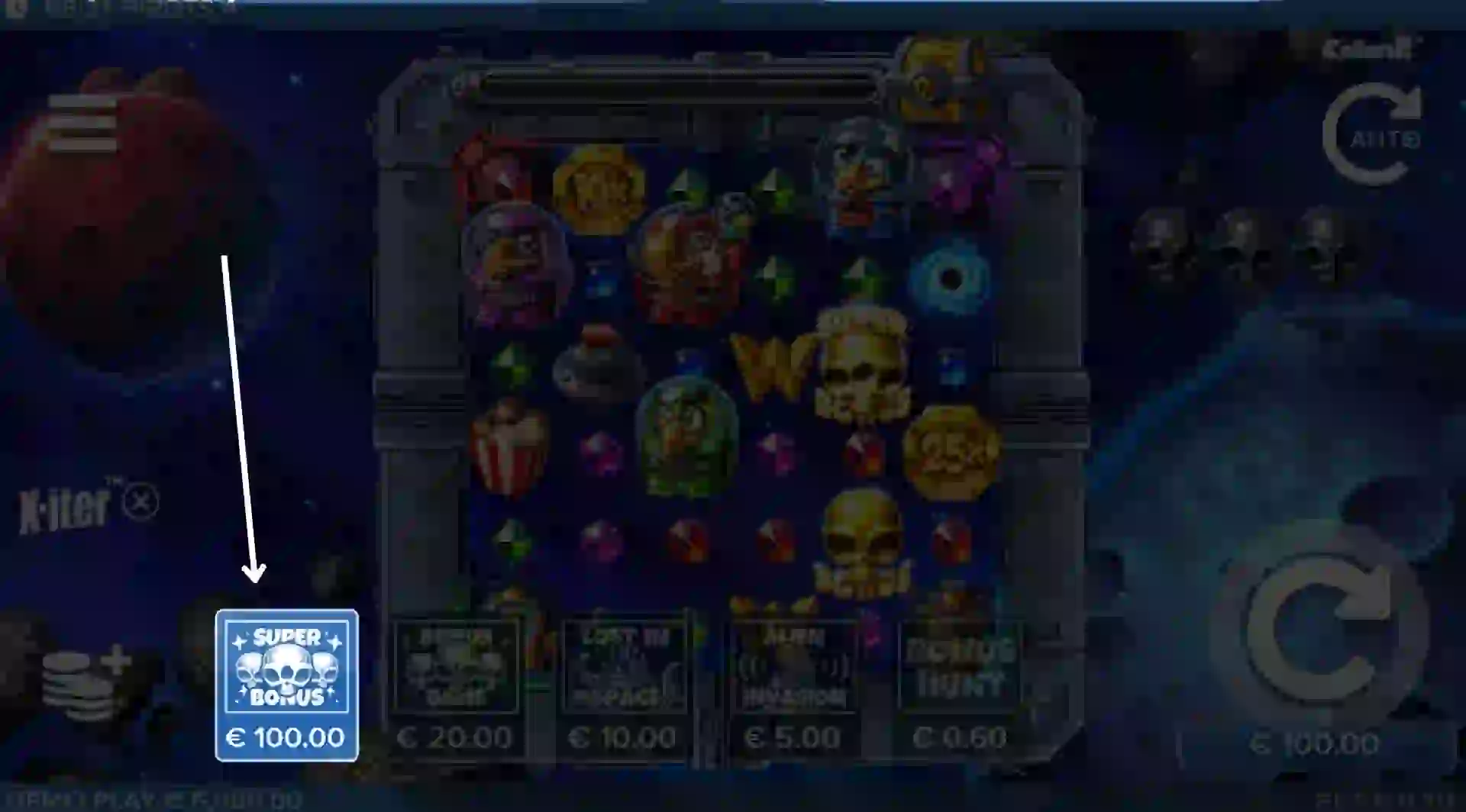 Cómo comprar la ronda bonus